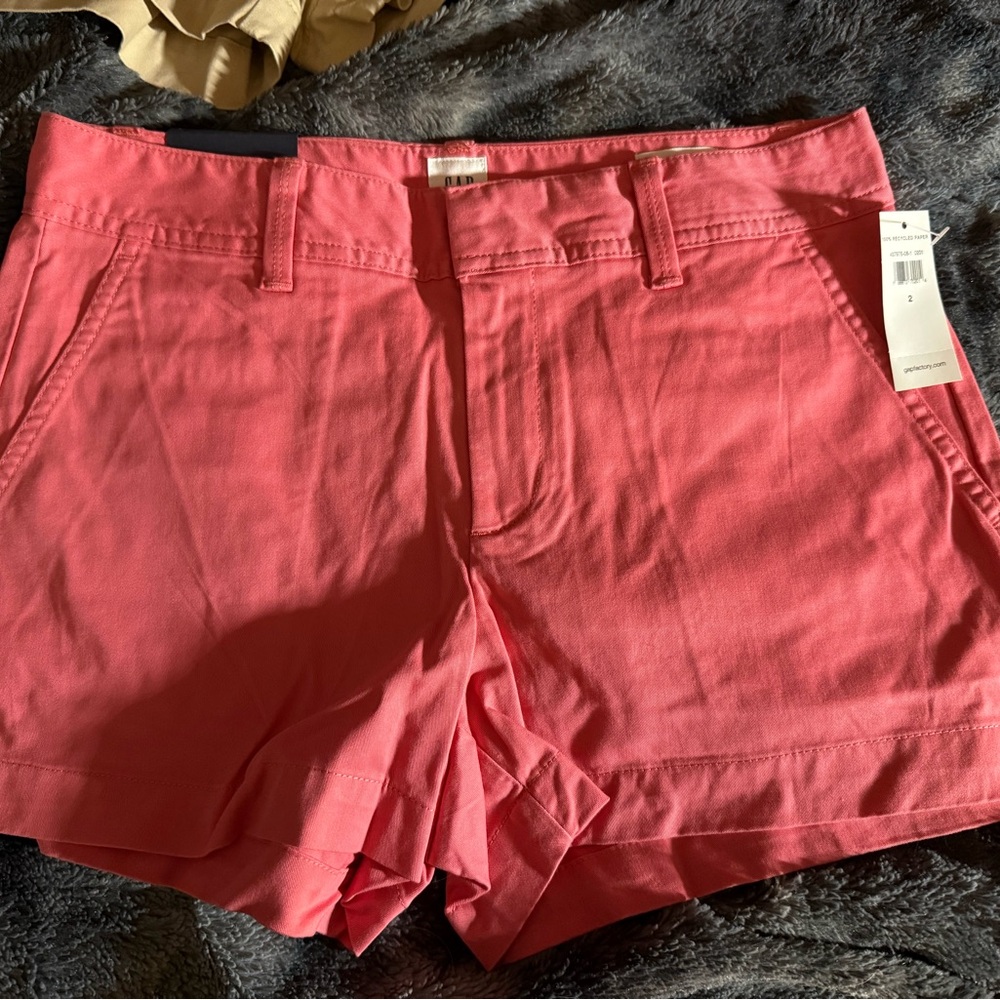GAP High Waist Coral Shorts